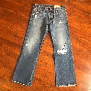 Distressed Hollister Men’s Jeans